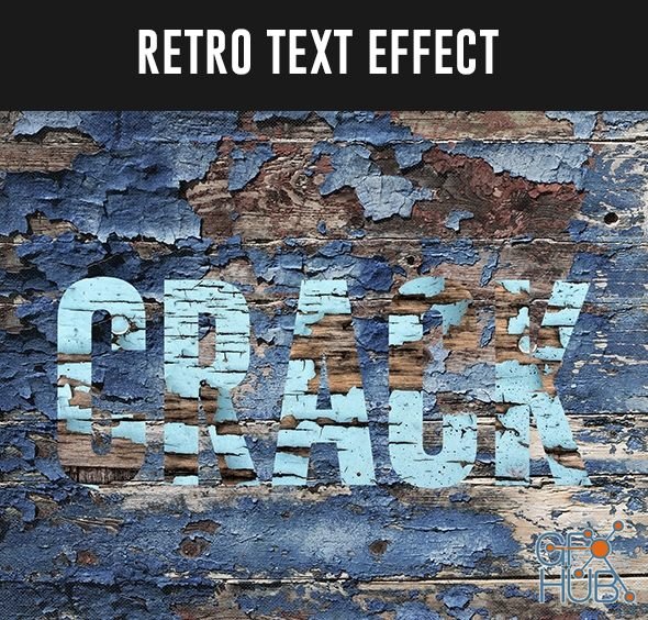 GraphicRiver - Crack Retro Text Effect