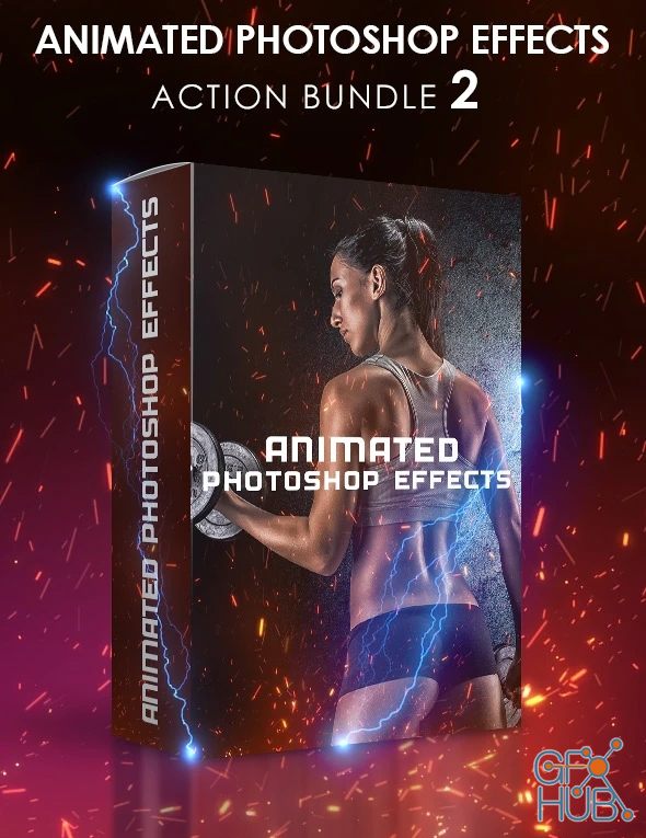 GraphicRiver - Animated Photoshop Effects Action Bundle 2