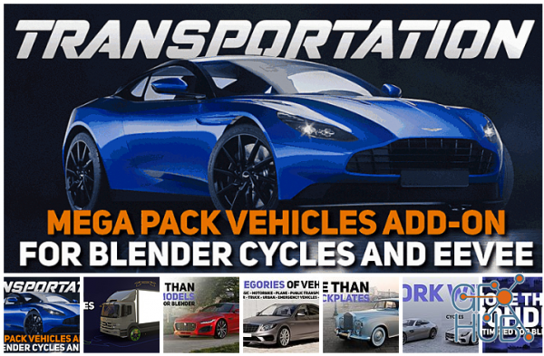 Blender Market – Transportation Car v2.0