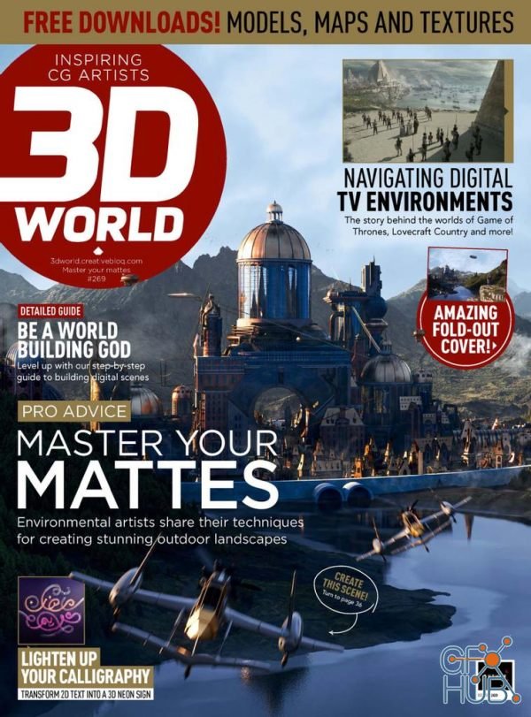 3D World UK – Issue 269, 2021 (True PDF)
