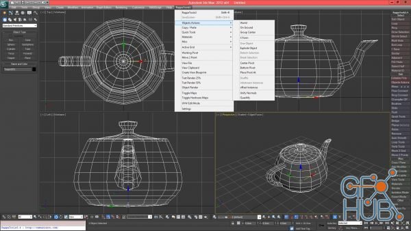 RappaTools 3.55 for 3ds Max Win