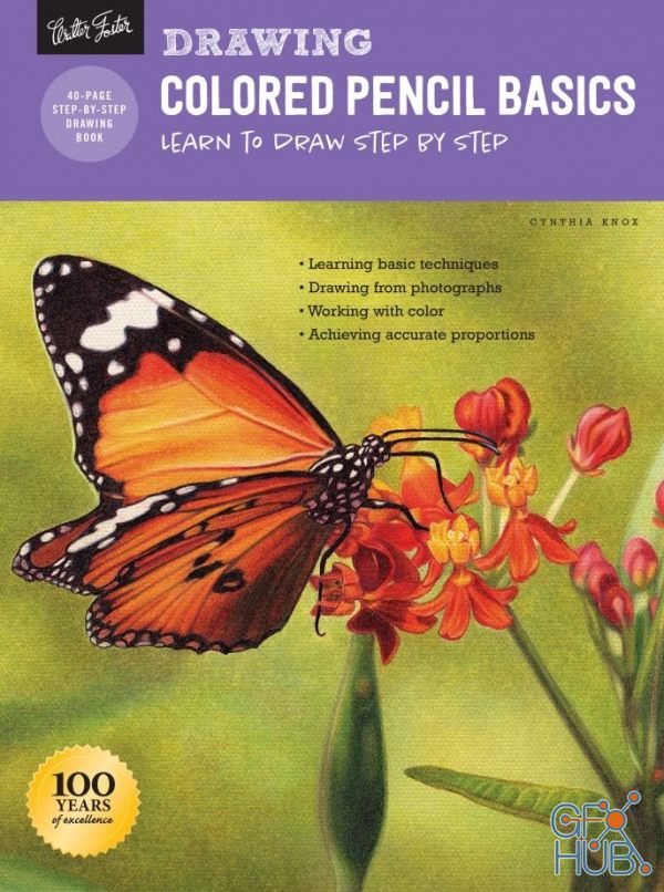 Drawing – Colored Pencil Basics – Learn to draw step by step (How to Draw & Paint) – True PDF, EPUB