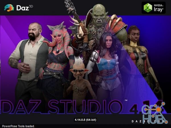 DAZ Studio Professional v4.15.0.2 Win x32/x64