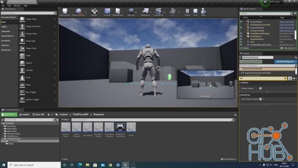 Skillshare – Basic AI character Programming – Unreal Engine 4