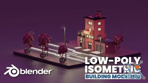 Skillshare – Low-Poly Isometric Modeling In Blender