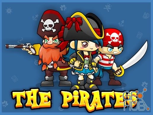 Unity Asset – The Pirates – Game Sprites v1.0