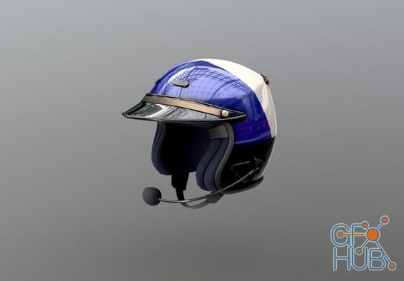 Race Helmet PBR