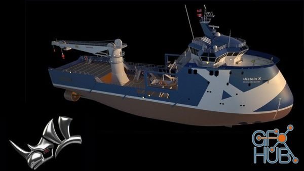 Udemy – Rhino 3D V6 ( or V5 ) Level 2 Ship Surfacing