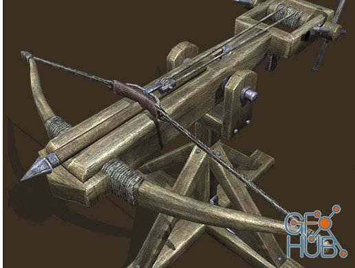 Unity Asset – Animated Medieval Ballista