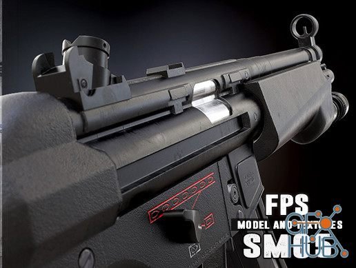 Unity Asset – FPS SMG 5 – Model & Textures v1.0