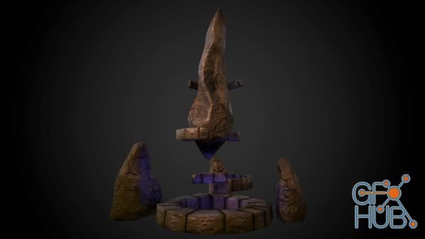 Unity Asset – Ancient Fantasy Statue