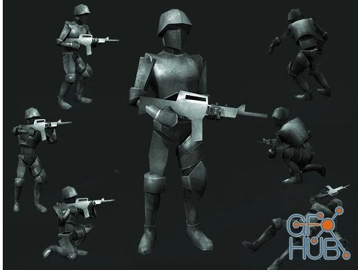 Unity Asset – SOLDIER ANIMATION COLLECTION v2.11