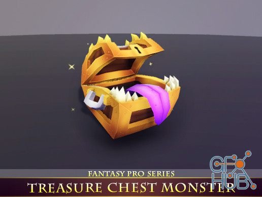 Unity Asset – Treasure Chest Monster v1.0