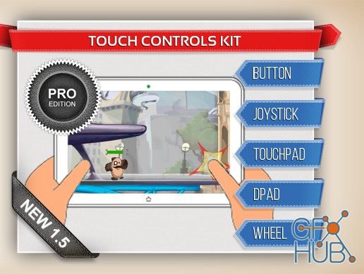 Unity Asset – Touch Controls Kit v1.5