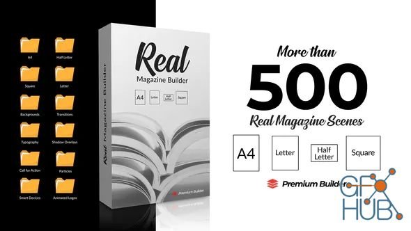 Videohive – Real Magazine Builder for Element 3D (Win/Mac)