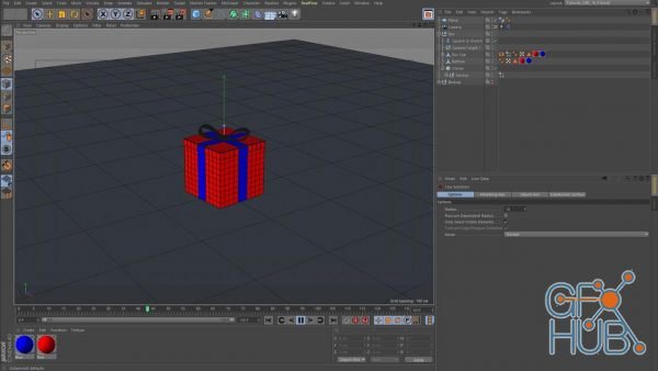 Skillshare – How To Model And Animate A Gift Box In Cinema 4D