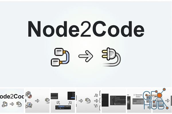 Blender Market – Node2Code Extended Edition v1.8