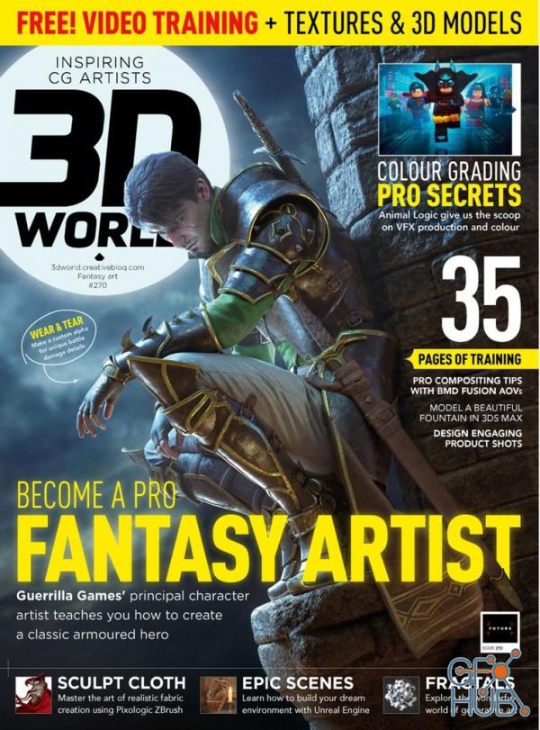3D World UK – Issue 270, 2021 (True PDF)