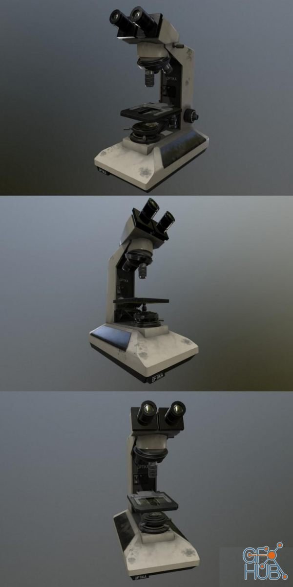 Microscope old PBR
