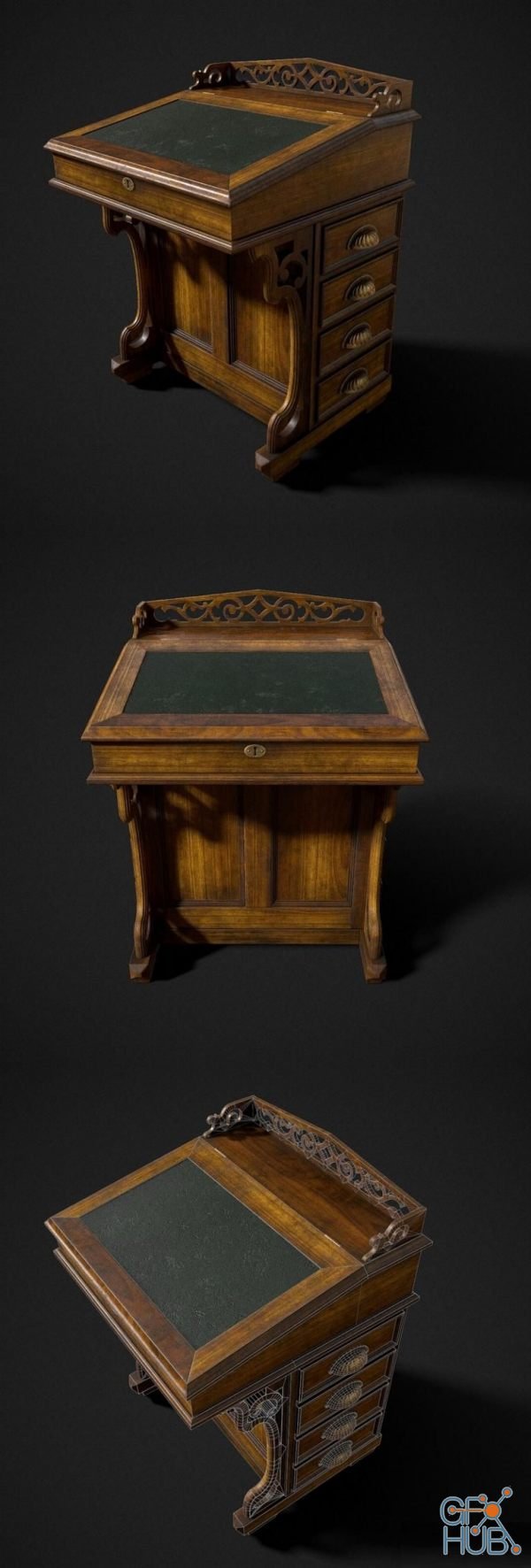 Secretary Desk PBR