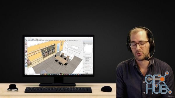 Udemy – Learn SketchUp Pro 2021 the Right Way!