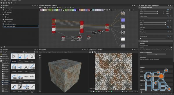 Allegorithmic Substance Designer v11.1.0 for Mac x64