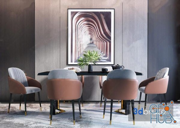 Table and chair furniture 1-35