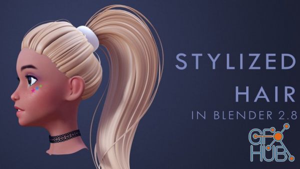 CGCookie – Modeling Stylized Hair in Blender