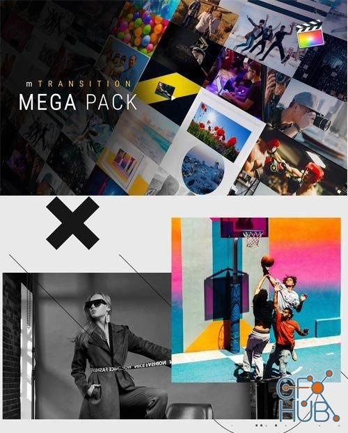 MotionVFX - mTransition Mega Pack