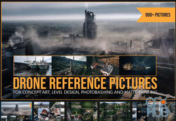 ArtStation Marketplace – 900+ Drone Reference Pictures – Bundle