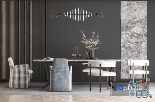 Table and chair furniture 1-36