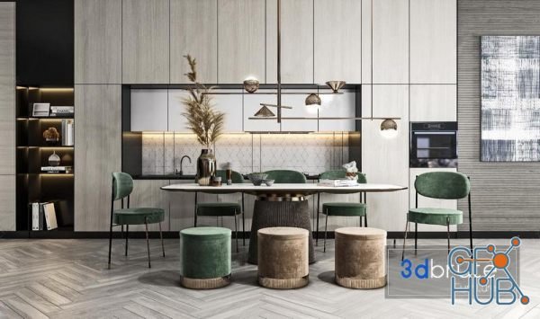 Table and chair furniture 1-38