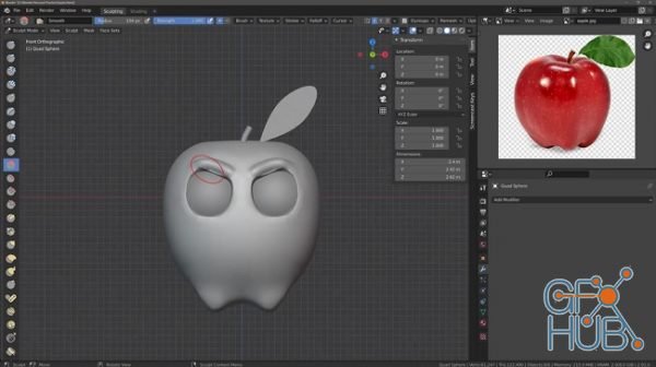 Skillshare – Blender Sculpting Series Volume 1.2 – Sculpting Objects With Character