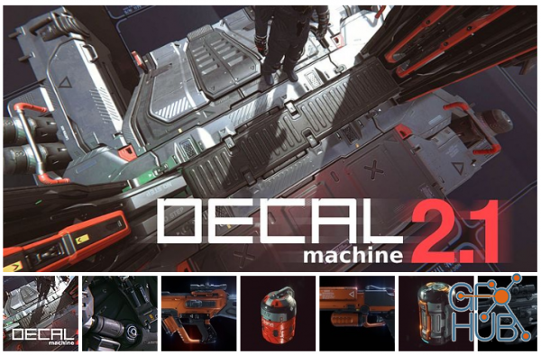 Blender Market – Decal Machine v2.1.0