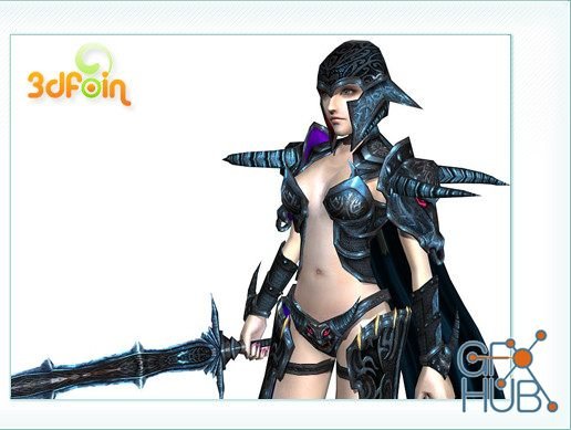 Unity Asset – Female Warrior