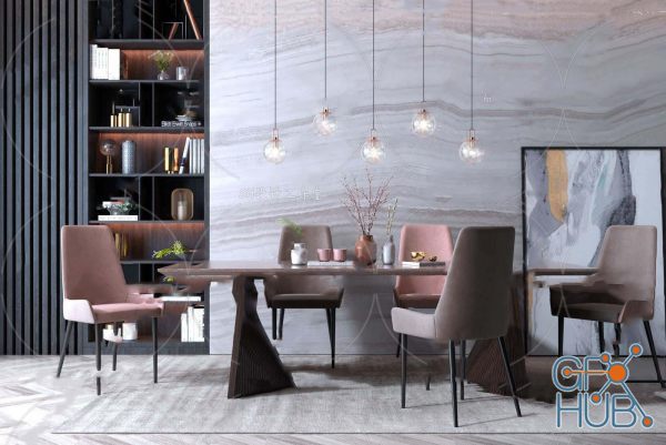 Table & chair set 2-04