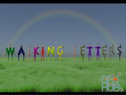 Unity Asset – Walking Letters