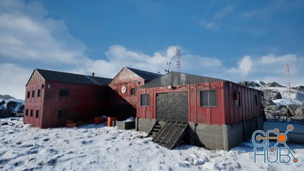 Unreal Engine Marketplace – Arctic Base