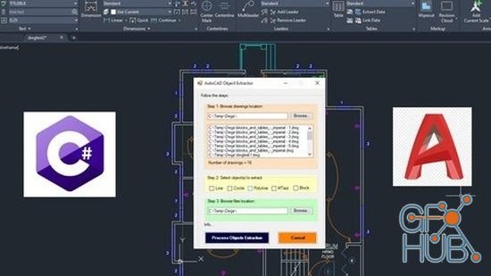 Udemy – AutoCAD Programming using C# with Windows Forms