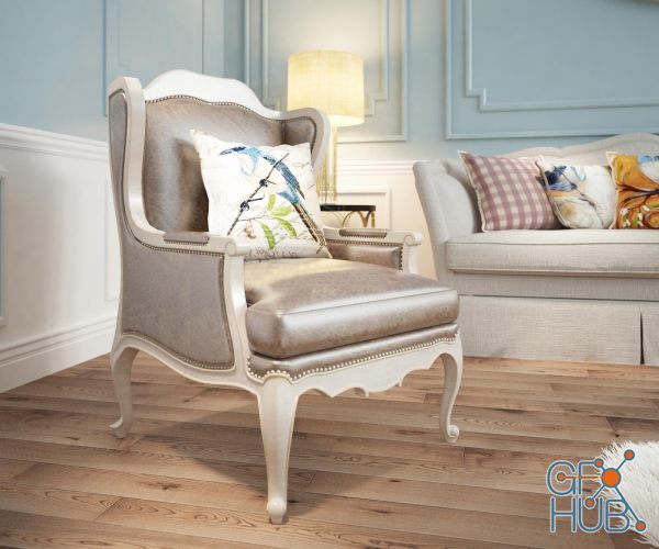 Group of furnishings for the mixed living room 34