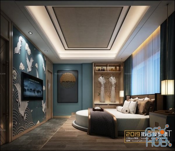 Bedroom Interior of the Hotel 019