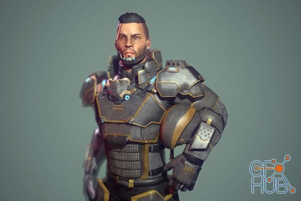 Unity Asset – Sci-Fi Hero