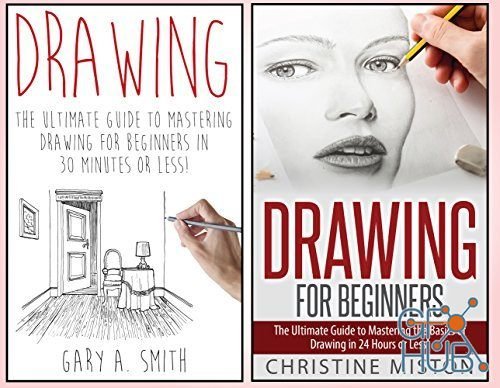 How to Draw – 2 in 1 Drawing for Beginners Box Set – Book 1 – Drawing + Book 2 – Drawing for Beginner (AZW3, EPUB, MOBI, PDF)