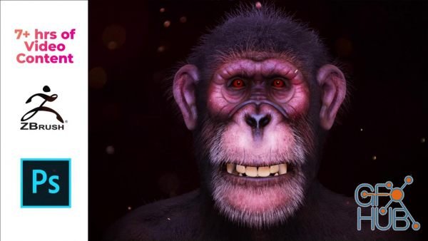 Udemy – Creating a Realistic Chimpanzee in Zbrush 2020