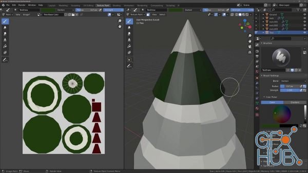 Skillshare – Beginners Guide To Texture Painting In Blender