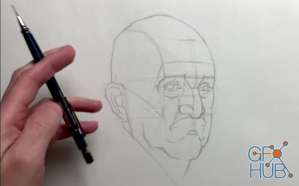 Skillshare – Drawing the Skull and Planes of the Head