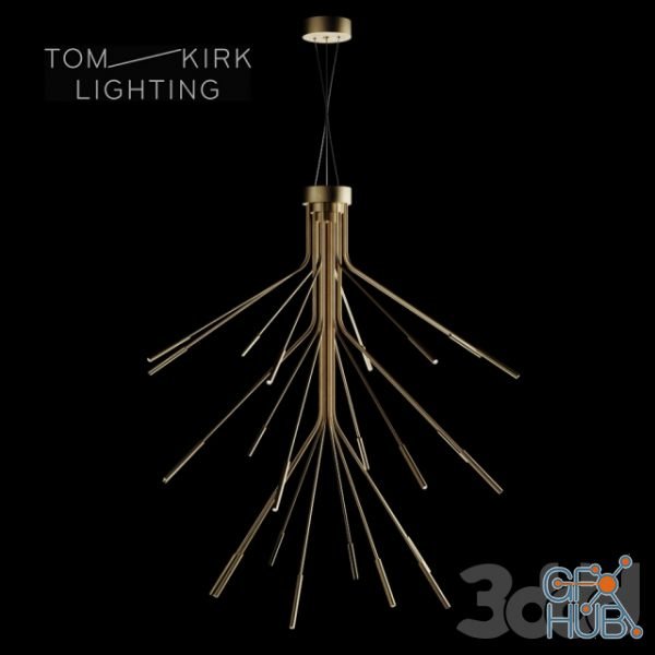 Tom Kirk Lightweight Chandelier