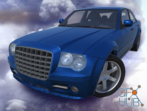 Unity Asset – 3D Low Poly Car For Games