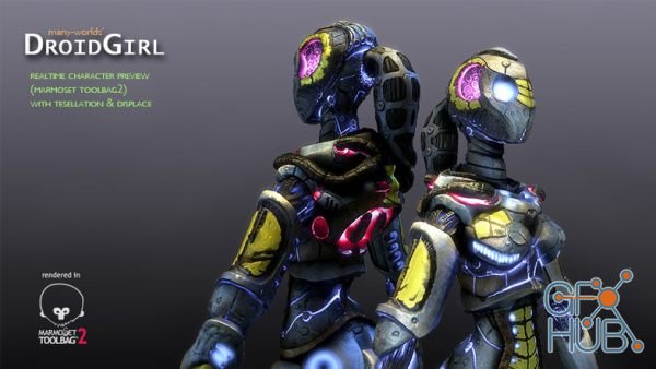 Unity Asset – Droid Girl