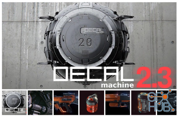 Blender Market – DecalMachine v2.3.0